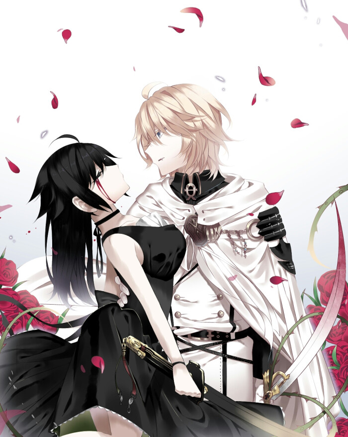 终わりのセラフ p站 pixiv 终结的炽天使 百夜优一郎 百夜米迦尔 一濑