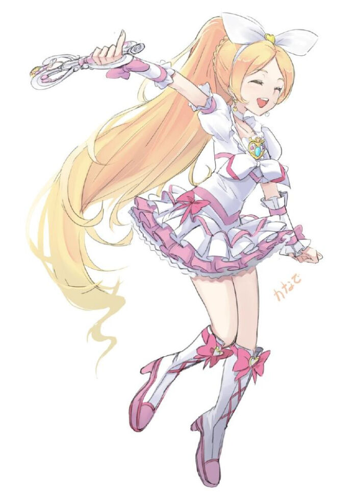 光之美少女 魔法 动漫 少女 萌