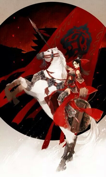 古风~中国风~插画~手绘~美男~妖孽~美女~古风场景~古风成双成对~古风