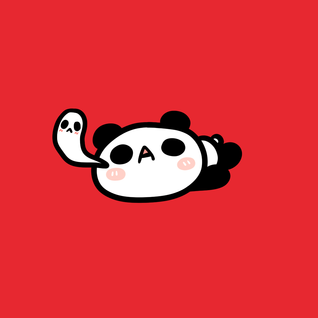 卡通熊猫头像男生图片