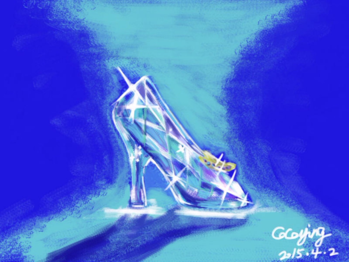 灰姑娘的水晶鞋漫画图片