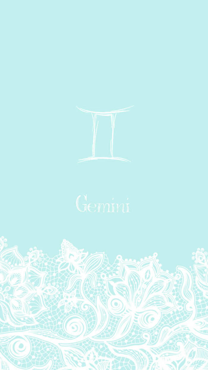 双子座,蕾丝系壁纸