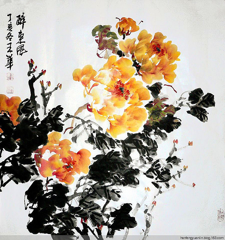 中国国画家名单图片