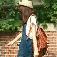 头像,侧影,女生