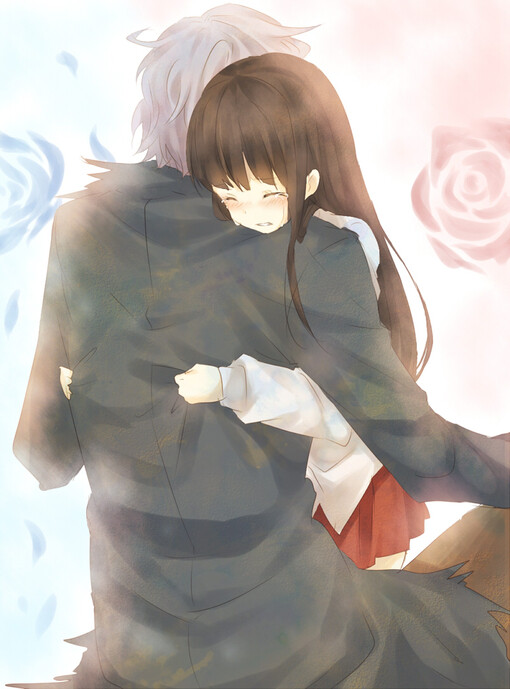 二次元情侣抱抱 你的怀抱最温暖 温柔的抱抱