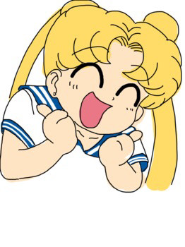 高清壁纸 plus壁纸 可爱卡通美少女战士 月野兔 小兔手机壁纸 q版