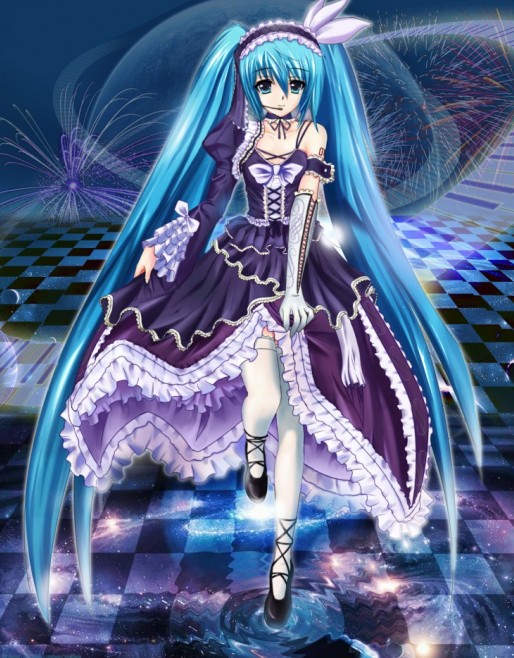 二元次 初音哒 girl图片