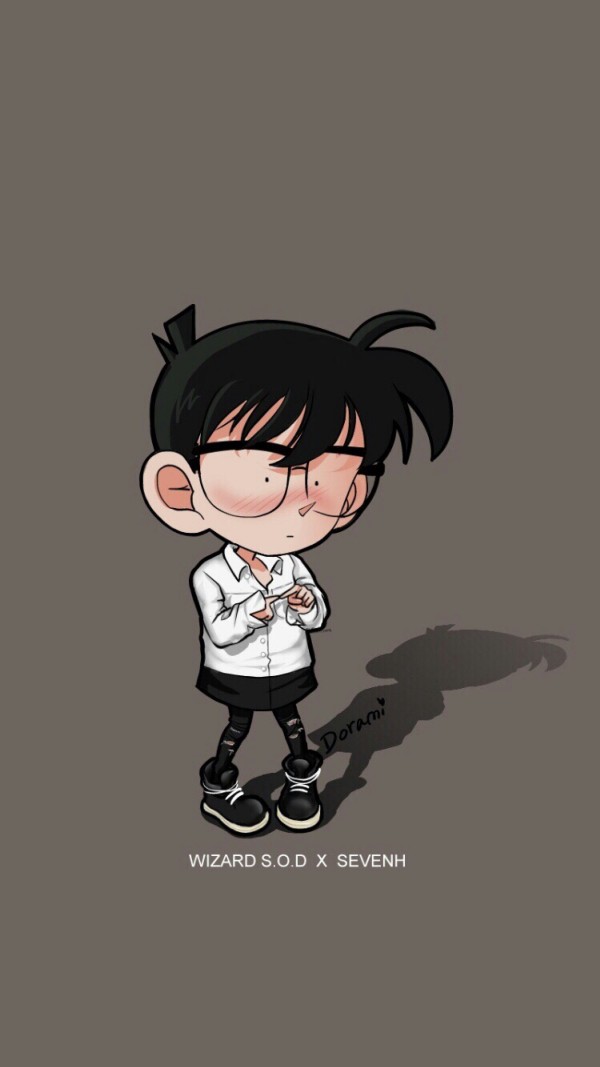 柯南 好萌 可做壁纸 动漫 #名侦探柯南