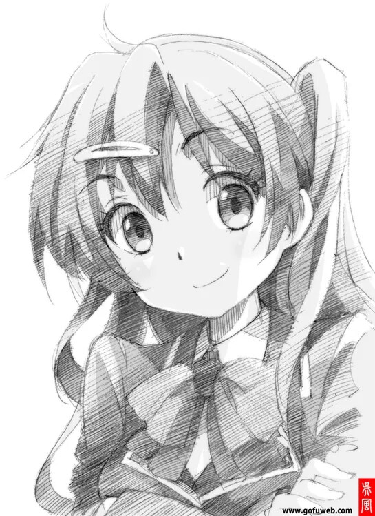 吴风作品 素描萌萌哒