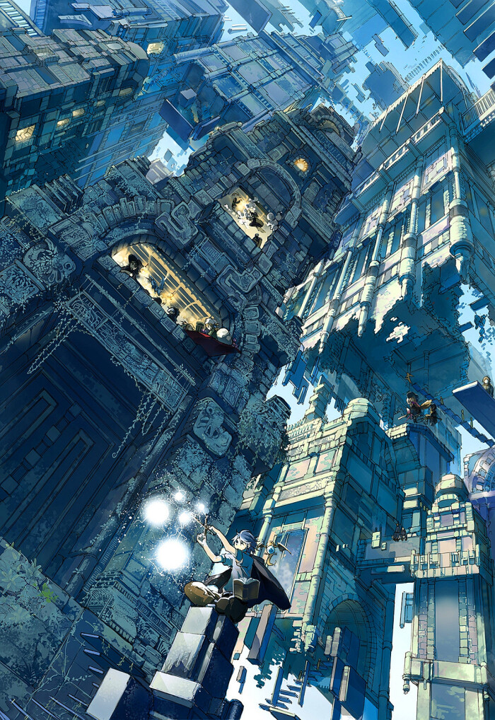 一些空间感很强的场景设计.