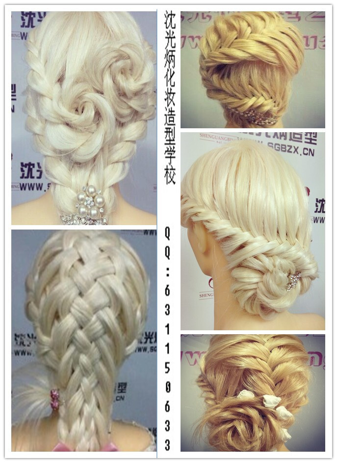 编发 #扎发 #盘发 #造型学院 #化妆学院 #沈光炳造型 国际顶尖造型