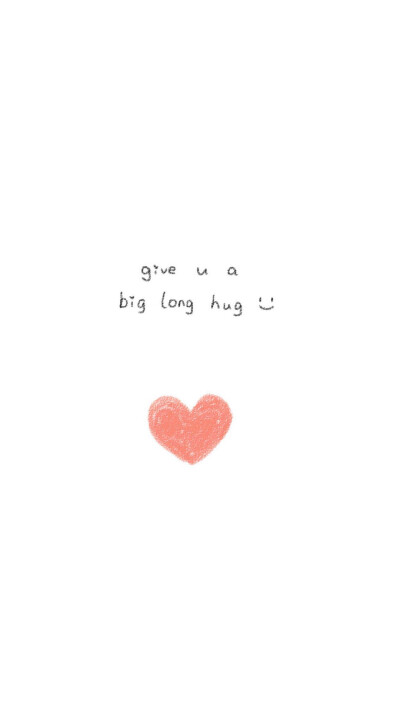 壁纸.锁屏.可爱.爱心.萌萌哒.hug
