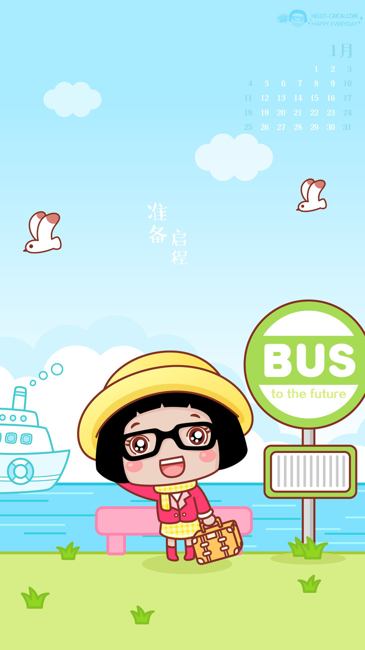 手机壁纸 卡通系列