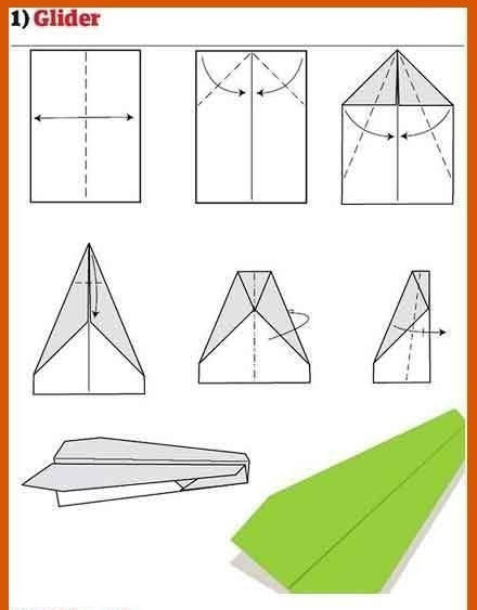 12种纸灰机叠法,经典的纸飞机折法收获了,慢慢学吧