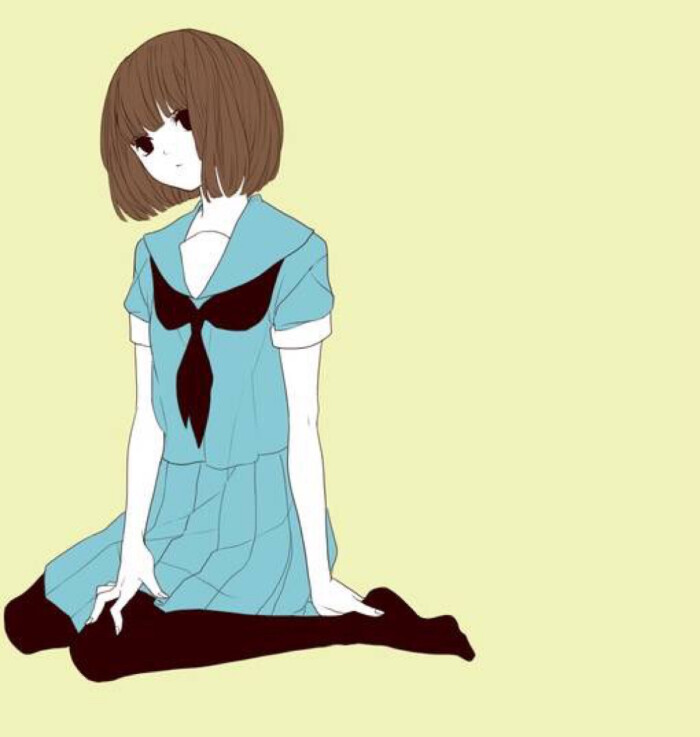 jk制服头像 二次元 日本校服 水手服头像 动漫 闺蜜头像