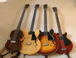 贝斯(bass) 贝斯是乐队中一般必不可少的乐器之一,它在乐队中主要担任
