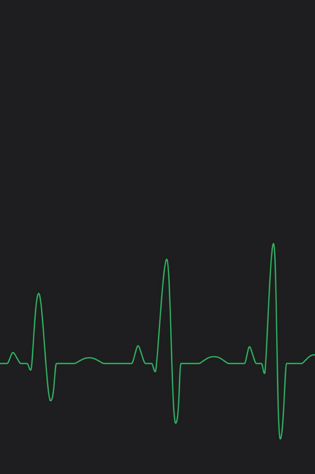 绿色心跳#壁纸