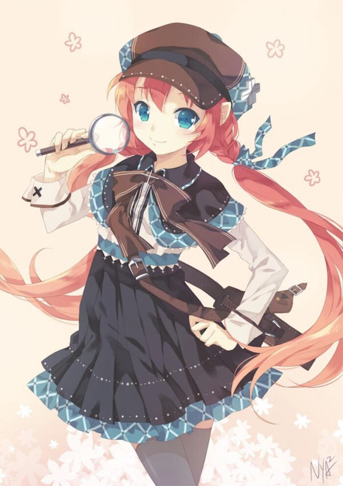 侦探少女,萌萌哒