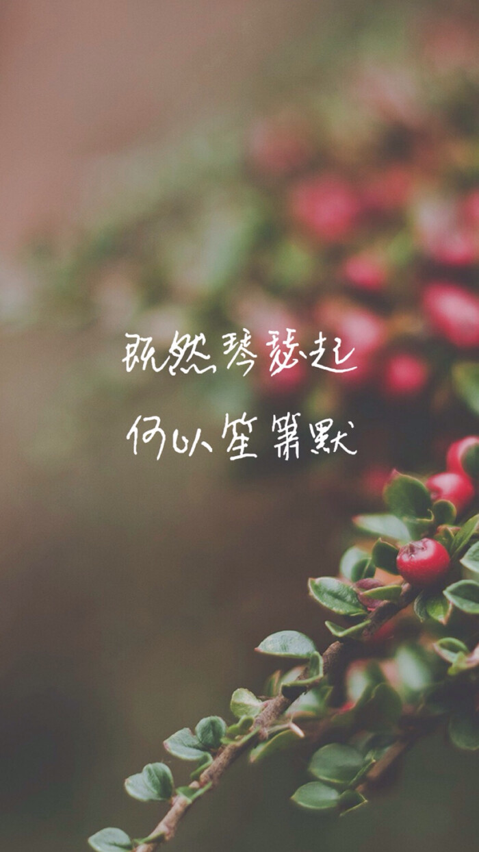 何以笙箫默 文字壁纸 高清壁纸/欣勾勾