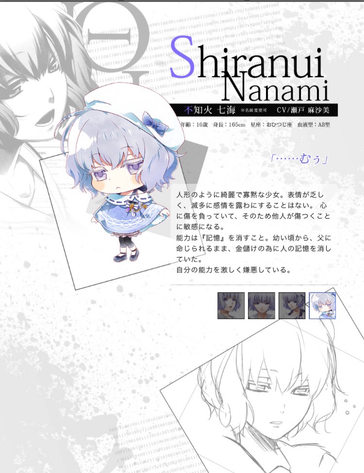 norn9 last era 不知火七海q版