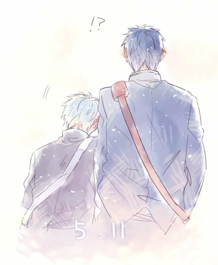 黑子的篮球#青黑#青峰大辉#黑子哲也