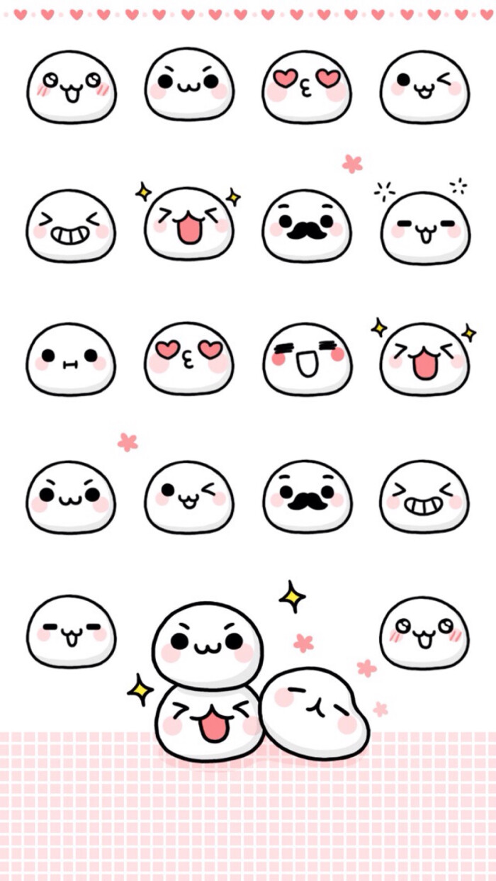 套图 萌萌的糯米团子