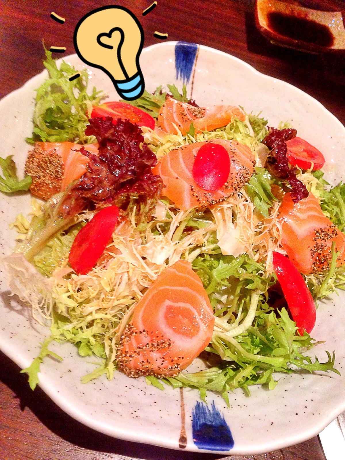 三文鱼蔬菜沙拉.一人一盆行不行?