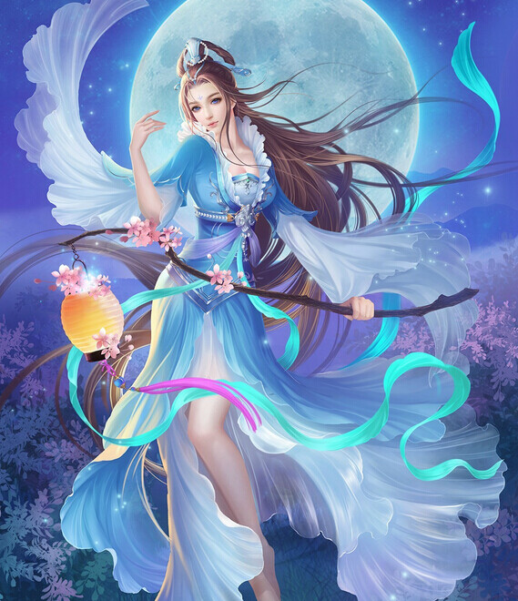 玄幻 手绘 插画