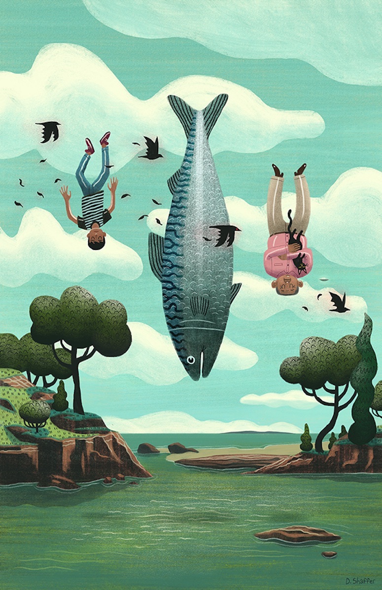 美国插画师daniel shaffer作品
