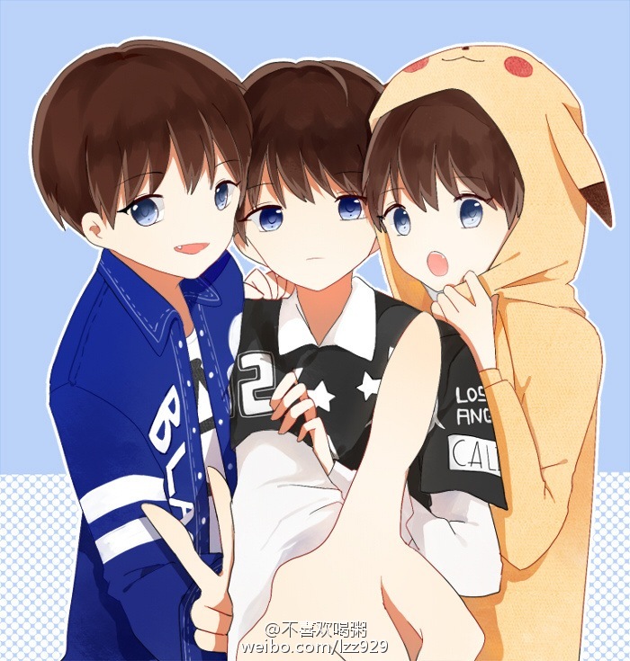 王俊凯# #tfboys王俊凯# #tfboys# 饭绘图 cr:不喜欢喝粥