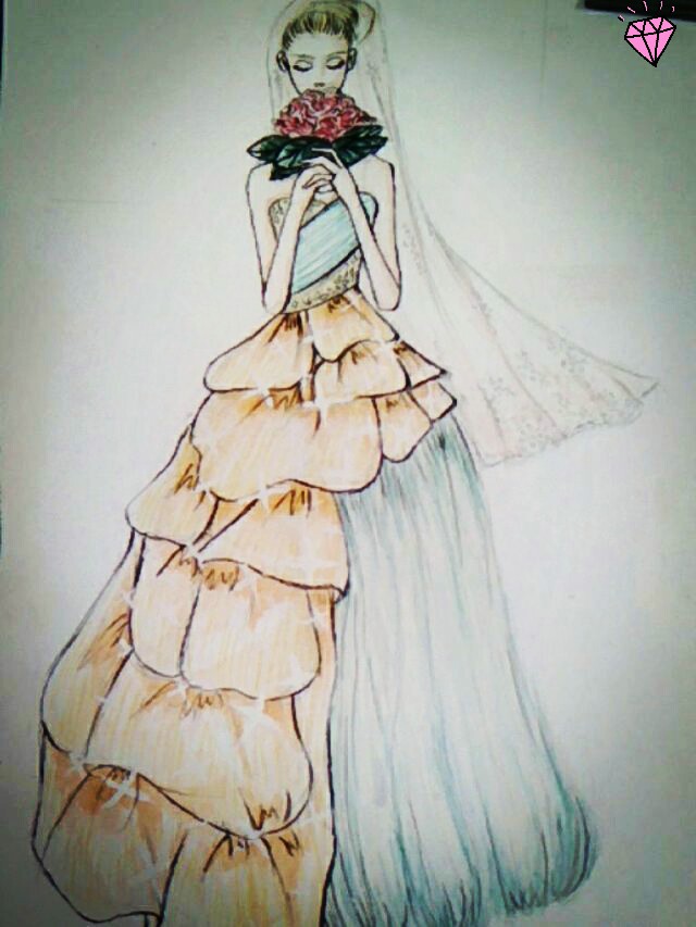 服装绘画效果图