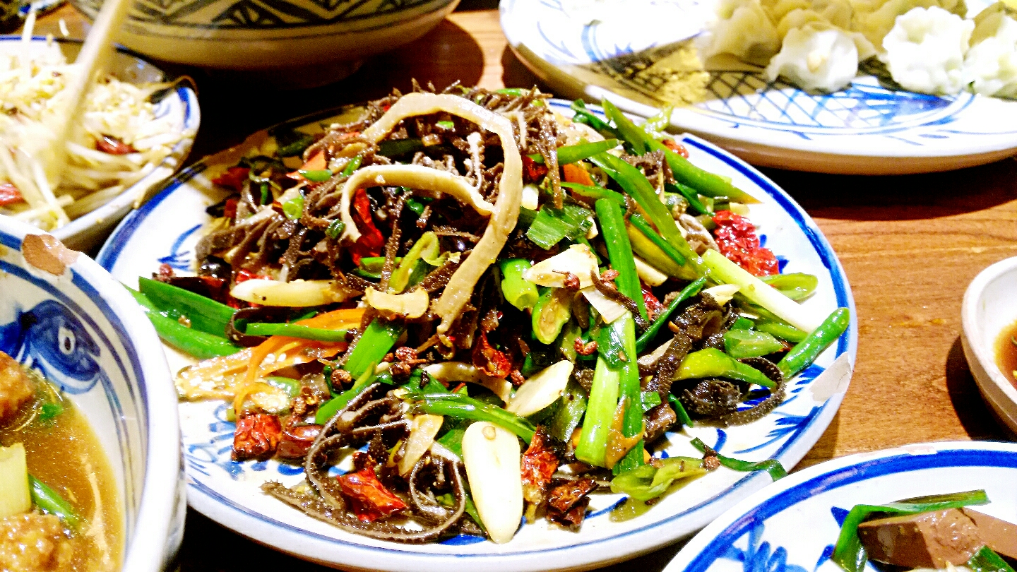爆炒鲜毛肚