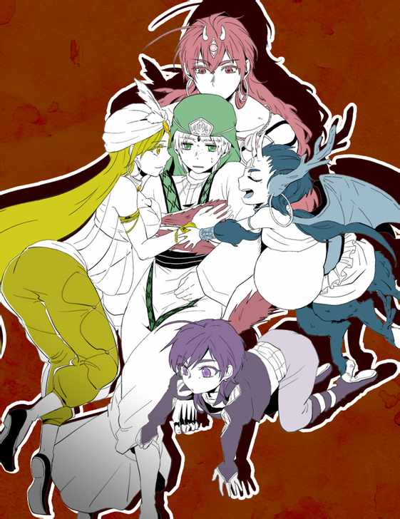 【魔笛magi【辛巴德【贾法尔【辛贾【侵删】