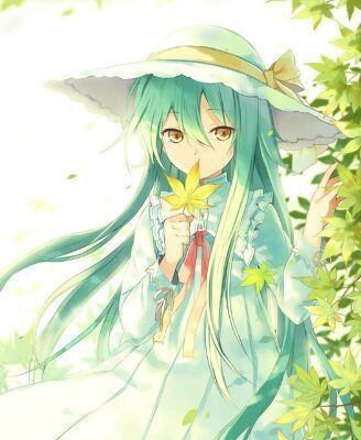 二次元 小清新 绿色 *^_^*