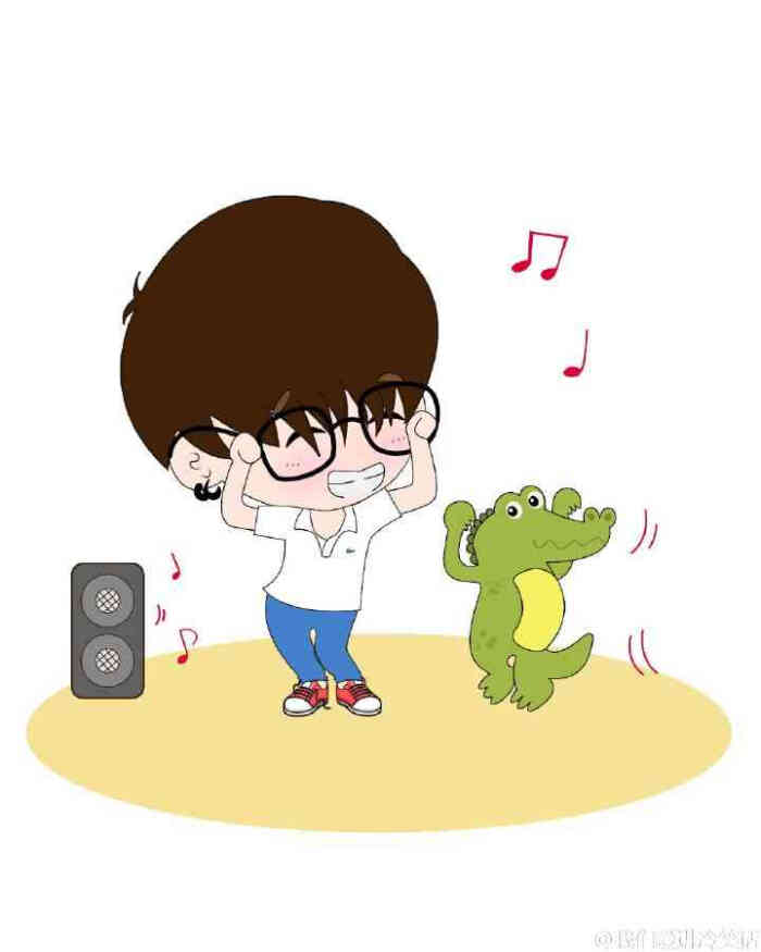 卡通版 华晨宇 萌萌哒