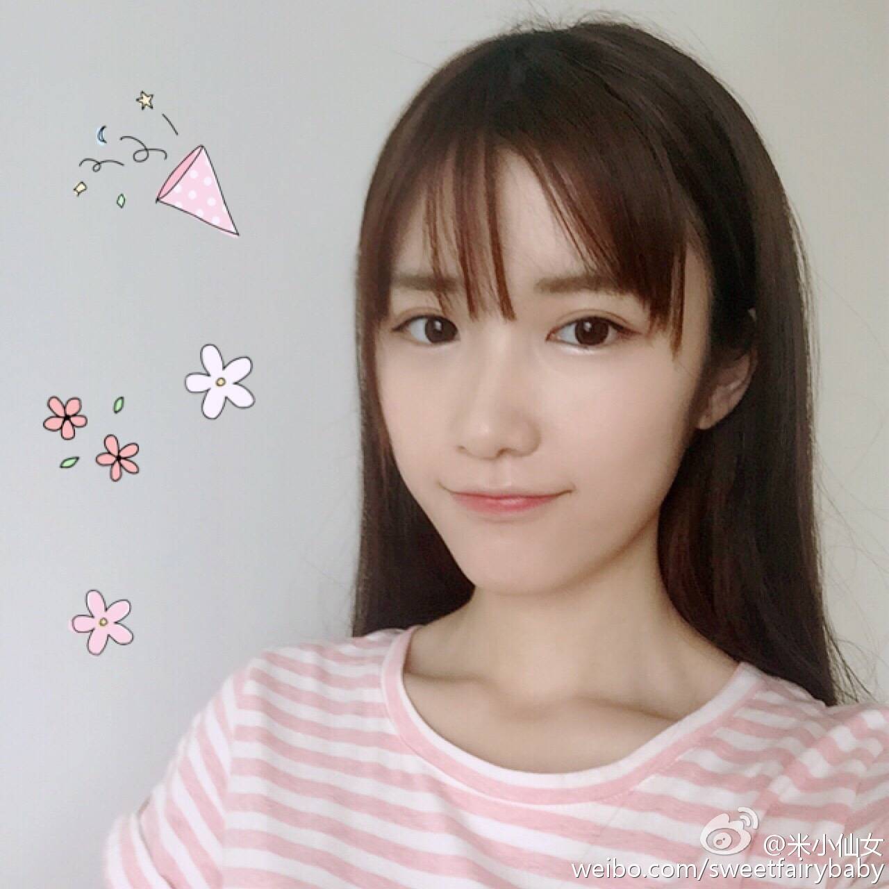 米小仙女 女神 头像 壁纸 小清新 长发 唯美 可爱 文艺