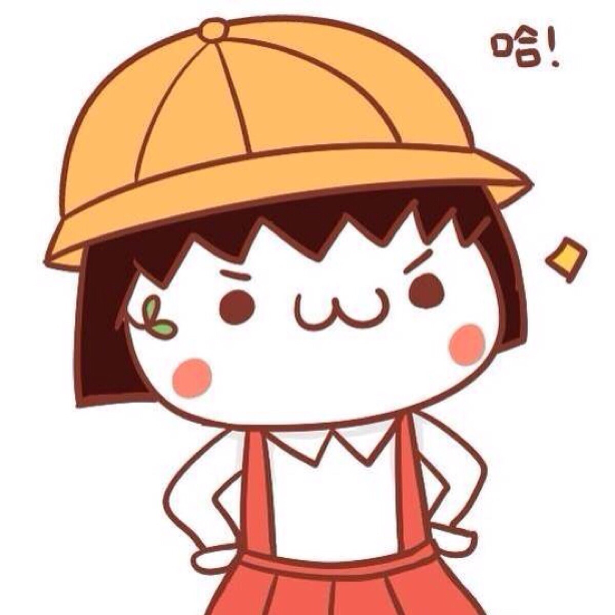 天天换头像手机壁纸 樱桃小丸子 动漫 可爱 搞笑girl 颜文字