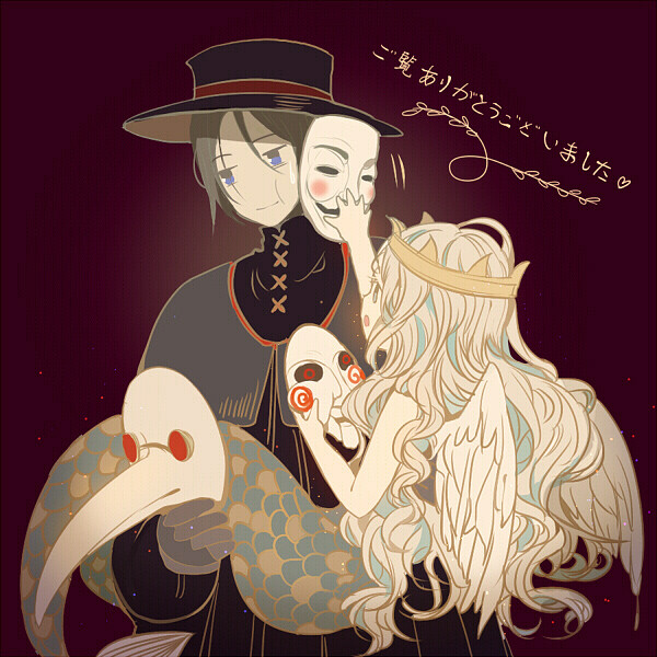 pixiv画师【dhiea】作品集【 鸟化系列】插画 壁纸 二次元/侵删