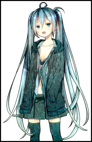 二次元 动漫 萌萌哒 妹纸 少女 初音未来 萌cry图片