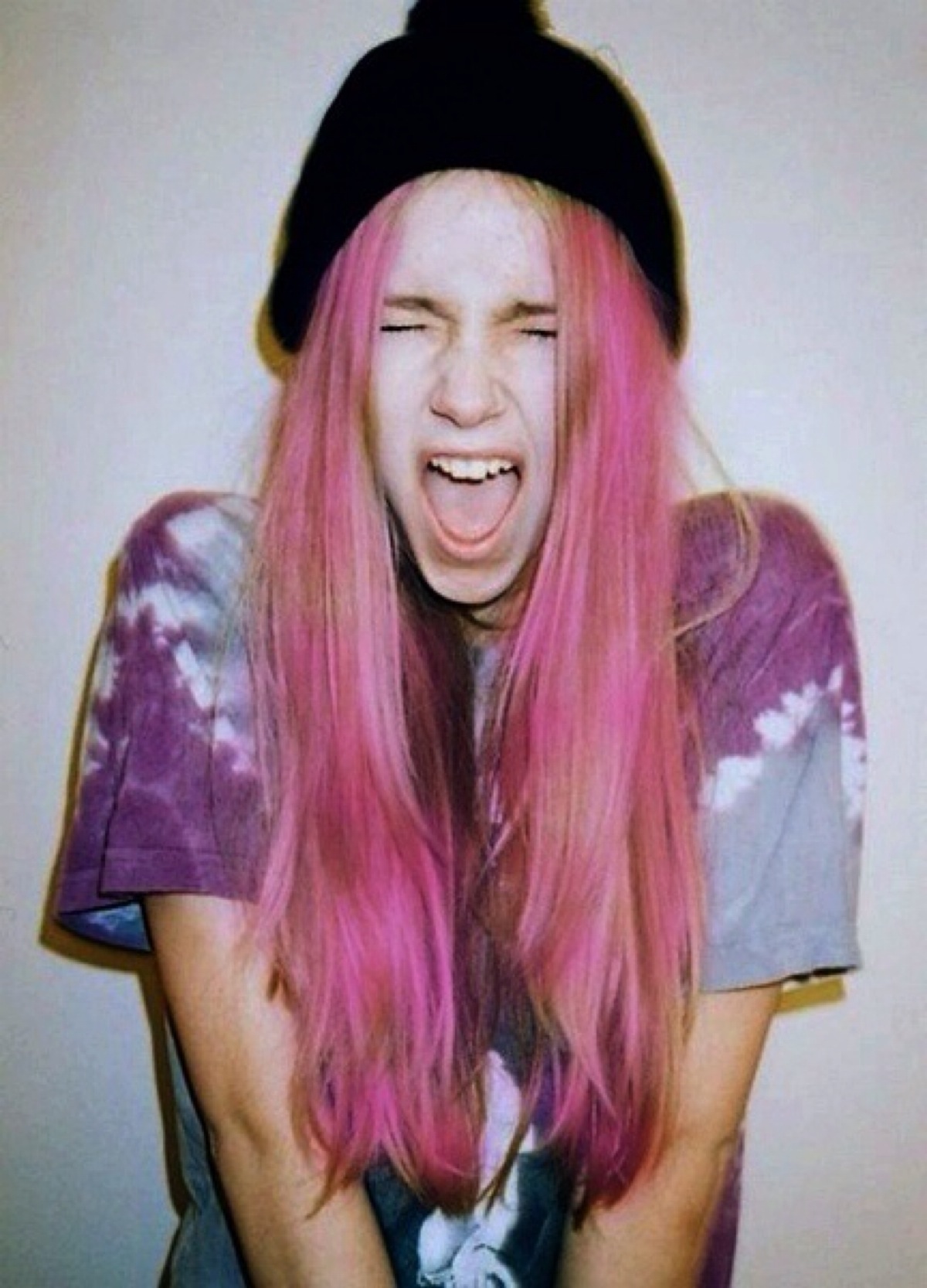 粉色头发