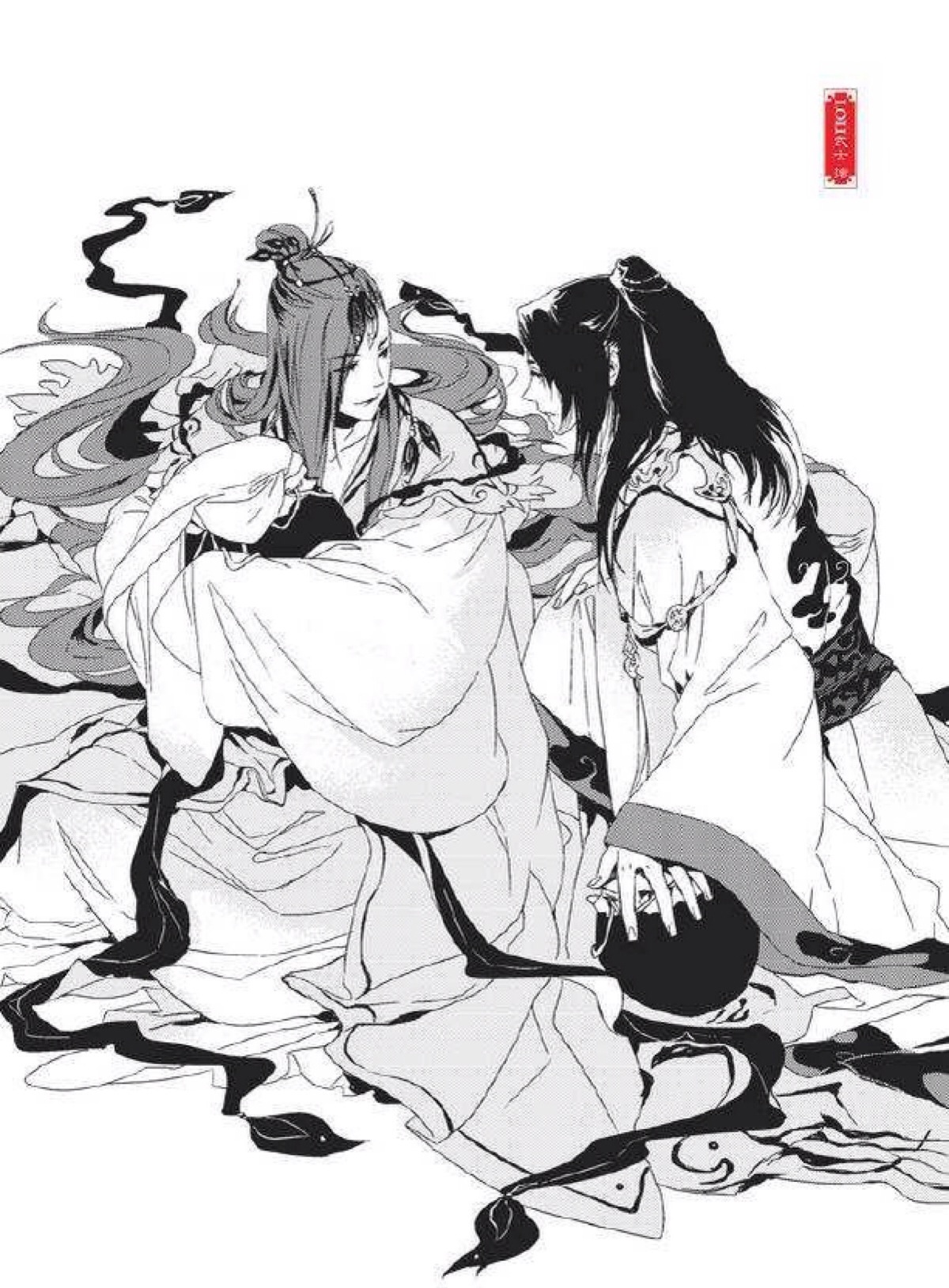 【三生三世】折颜和白真～～真真是短袖情深呐～～～///// .by:鸡腿子