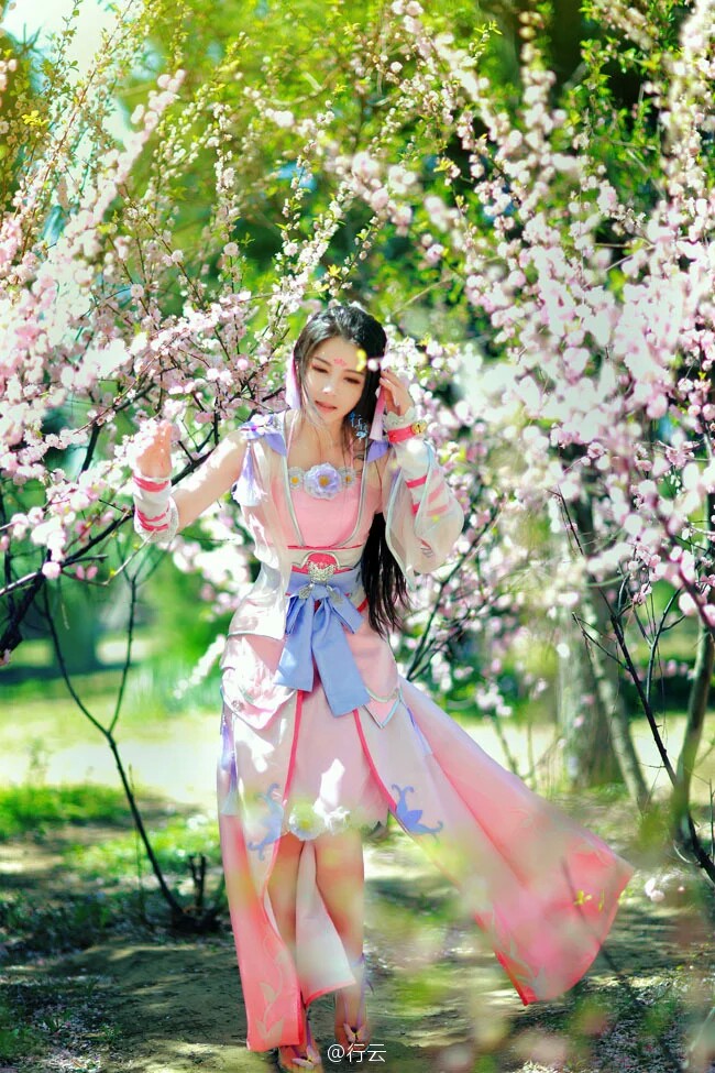 古风cosplay,行云