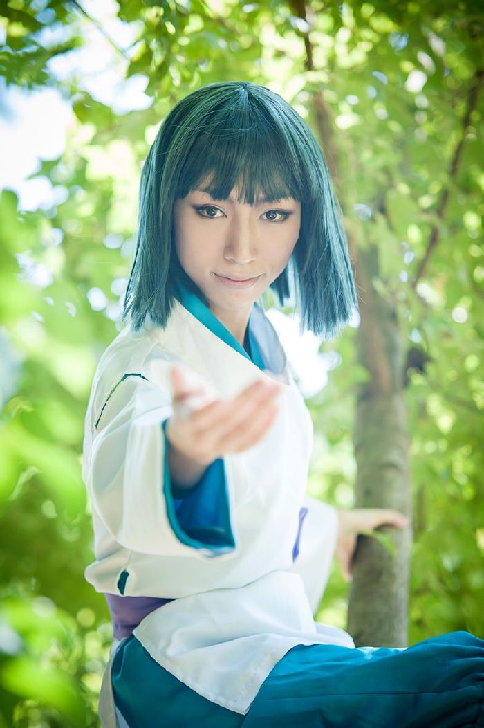 宫崎峻经典之作,cos千与千寻,.白龙cn:白草.千寻cn:安越明