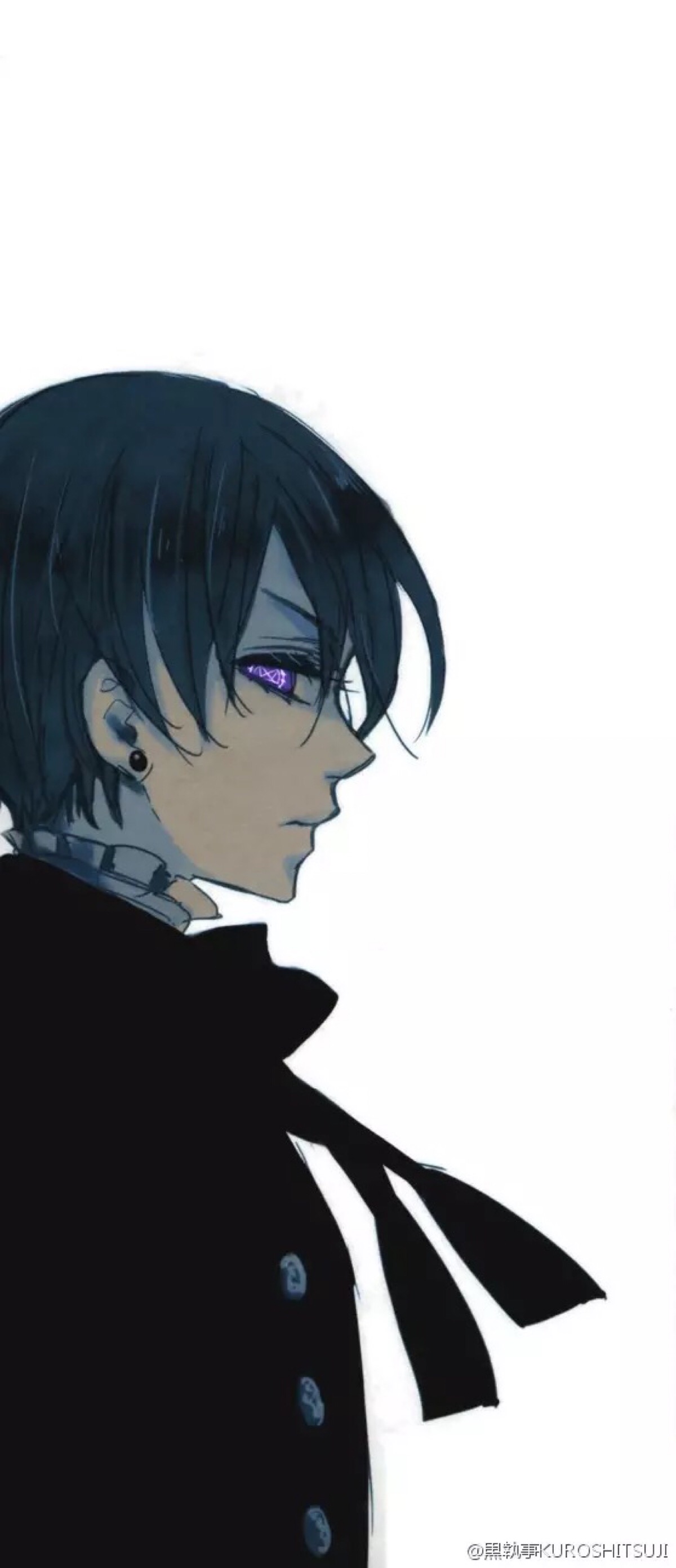 黑执事#夏尔#壁纸#插画#美少年#二次元#动漫#伯爵