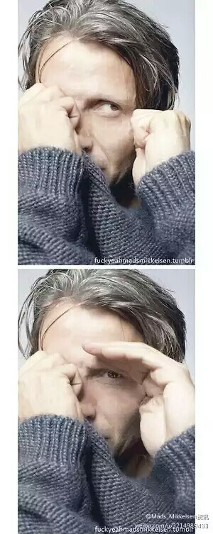 这种反差萌简直受不了orz汉尼拔 麦叔