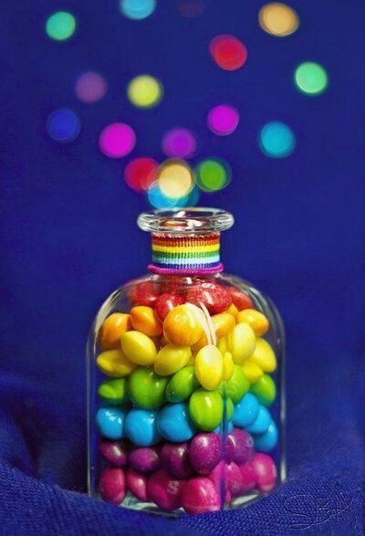 彩虹糖,七彩的世界