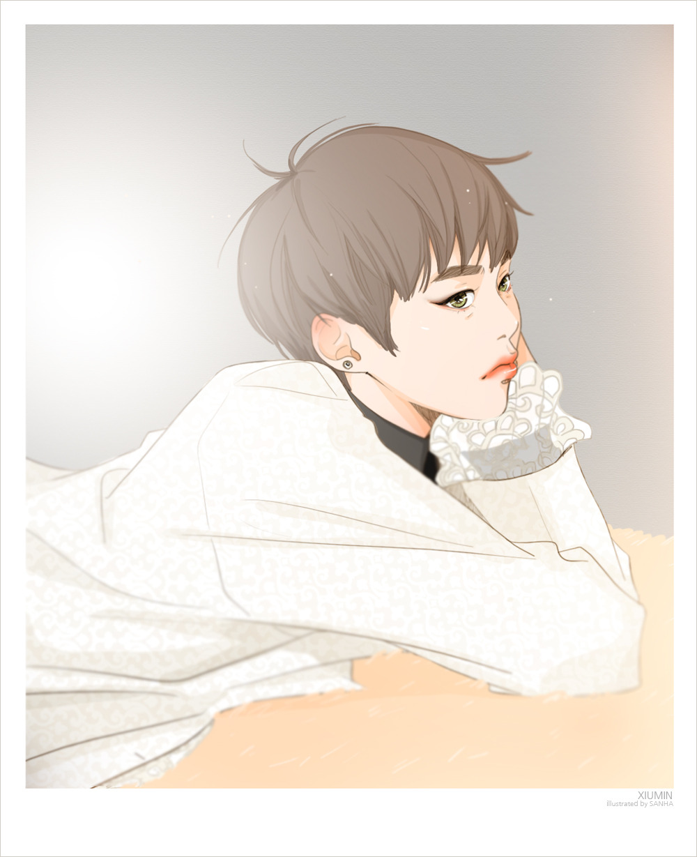 exo 金珉锡 xiumin 明星 美男