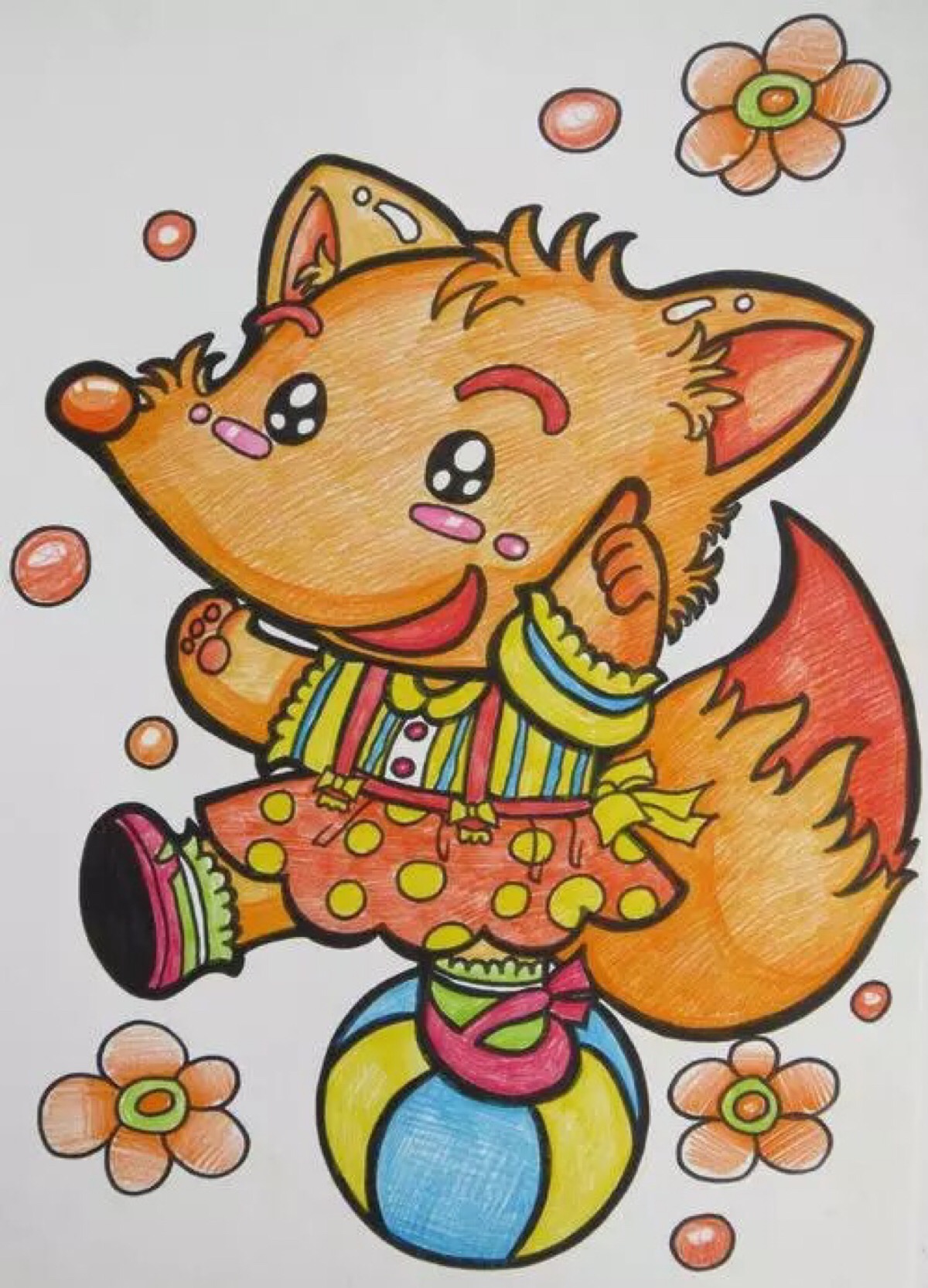 儿童画,卡通画 插画