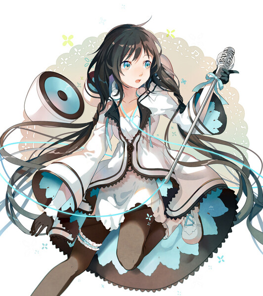 p站 二次元 插画 少女 头像 原创 壁纸 vocaloid 夏语遥 id=47644682
