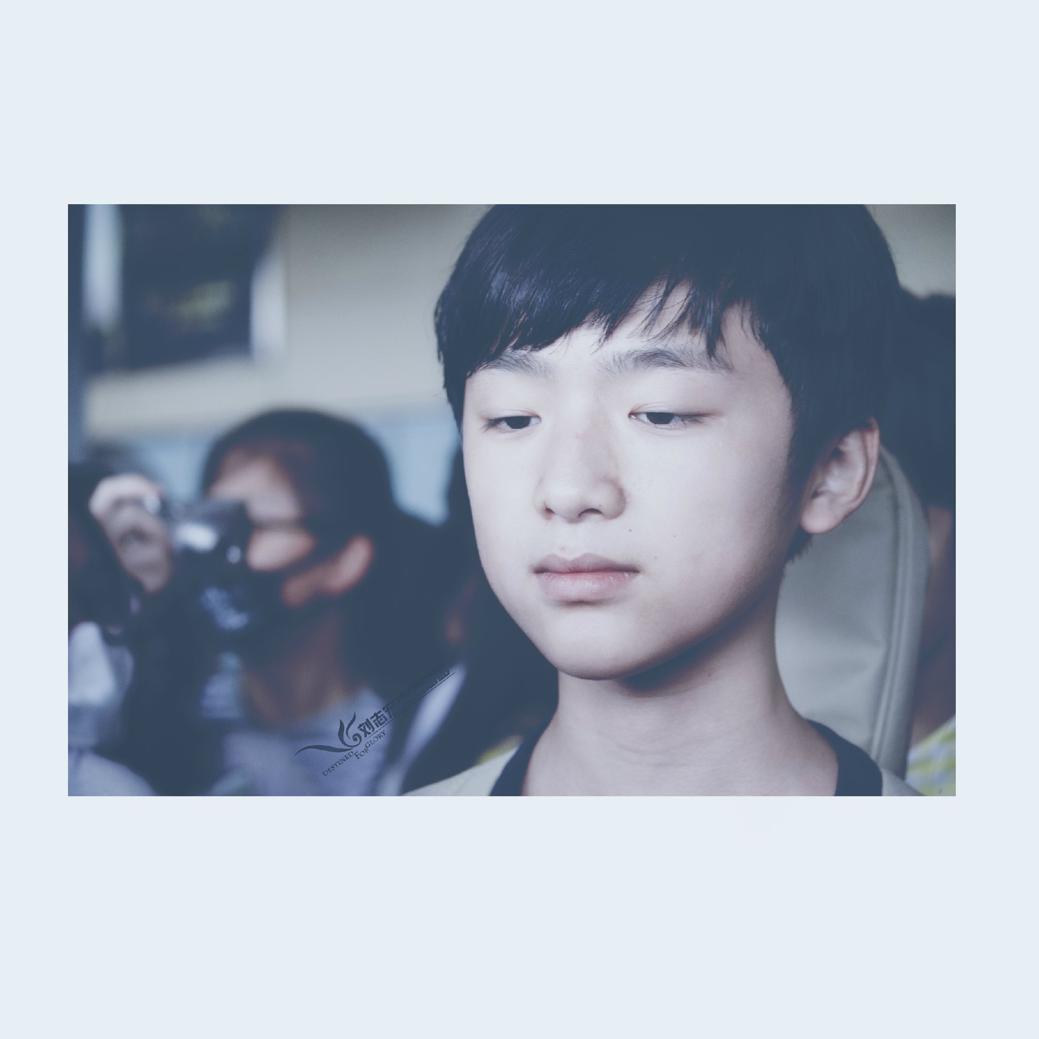 【2014-8-20】【重庆江北机场】 亲爱的小傻瓜,风儿凉了你也累了吧,给